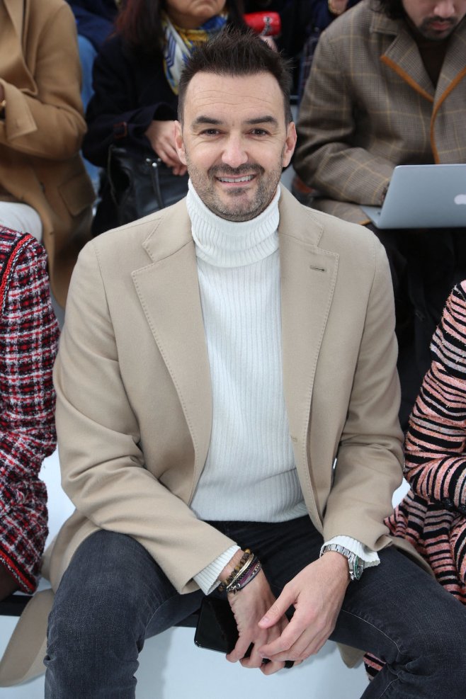 Cyril Lignac au défilé Chanel en mars 2020