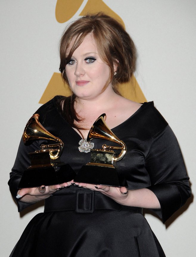 La sublime Adele aux Grammy Awards en 2009