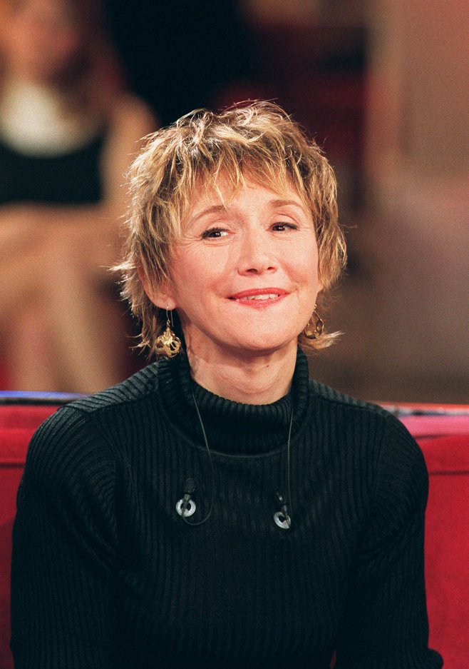 Marie-Anne Chazel dans l'émission Vivement Dimanche en 2000