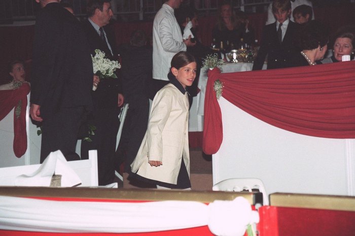 Charlotte Casiraghi en 1996
