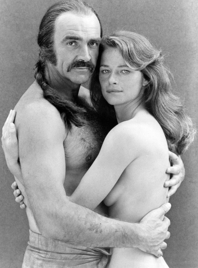 Sean Connery dans le film "Zardoz" en 1974