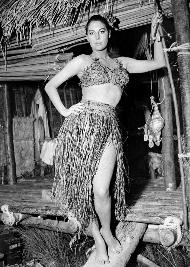 L'actrice Ava Gardner en 1955