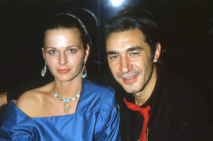 Richard Berry et sa seconde épouse Jeane Manson en 1985