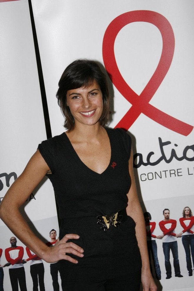 L'animatrice Alessandra Sublet en 2008