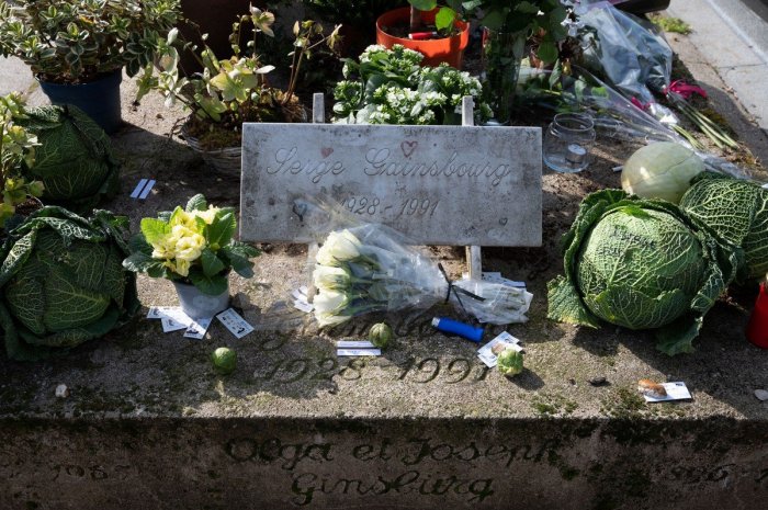 La tombe de Serge Gainsbourg
