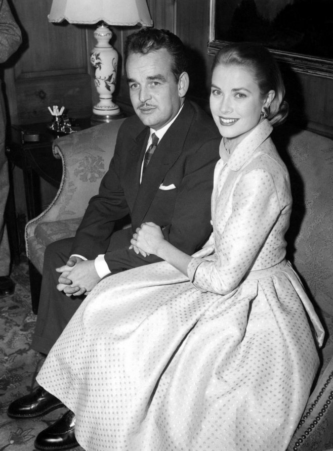 L'actrice Grace Kelly a épousé le prince Rainier III en 1956