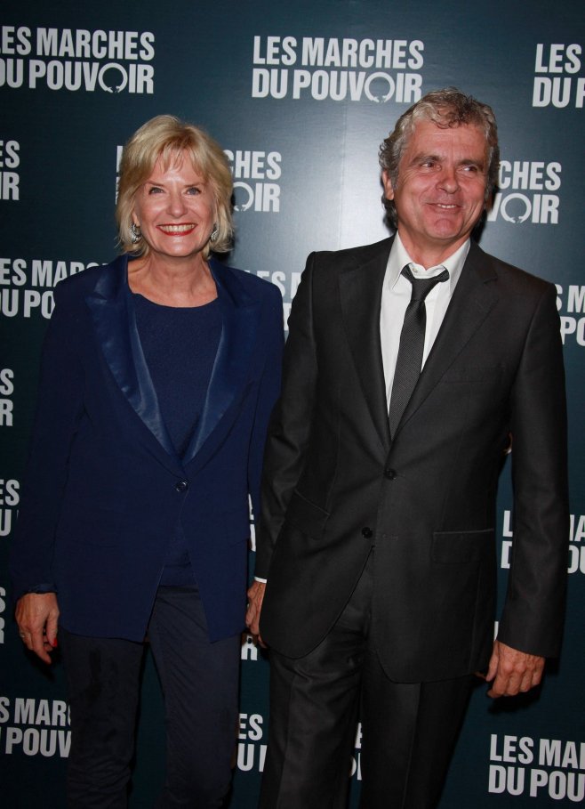 Catherine Ceylac et son mari en 2011