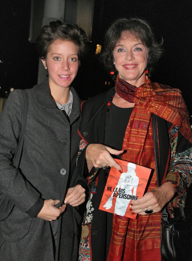 Anny Duperey et sa fille en 2006