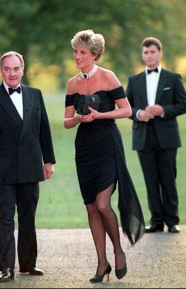 Lady Diana et sa "revenge dress" en 1994