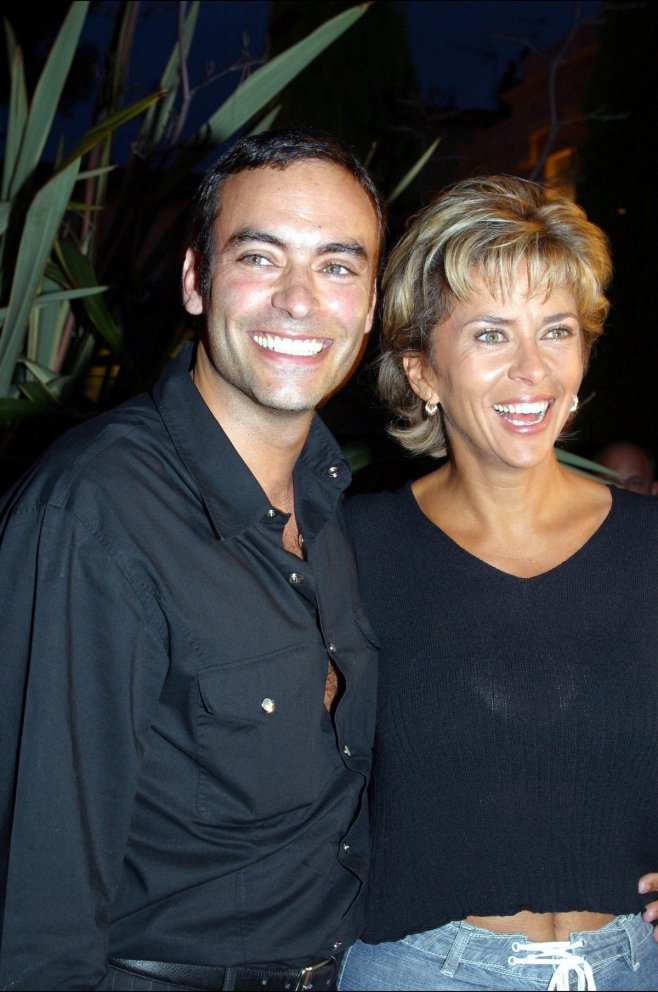 Corinne Touzet et Anthony Delon en 2002