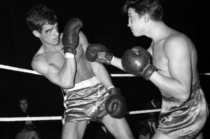 Jean-Paul Belmondo boxeur dans les années 60