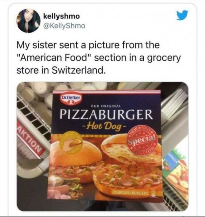 La cuisine américaine selon les Suisses
