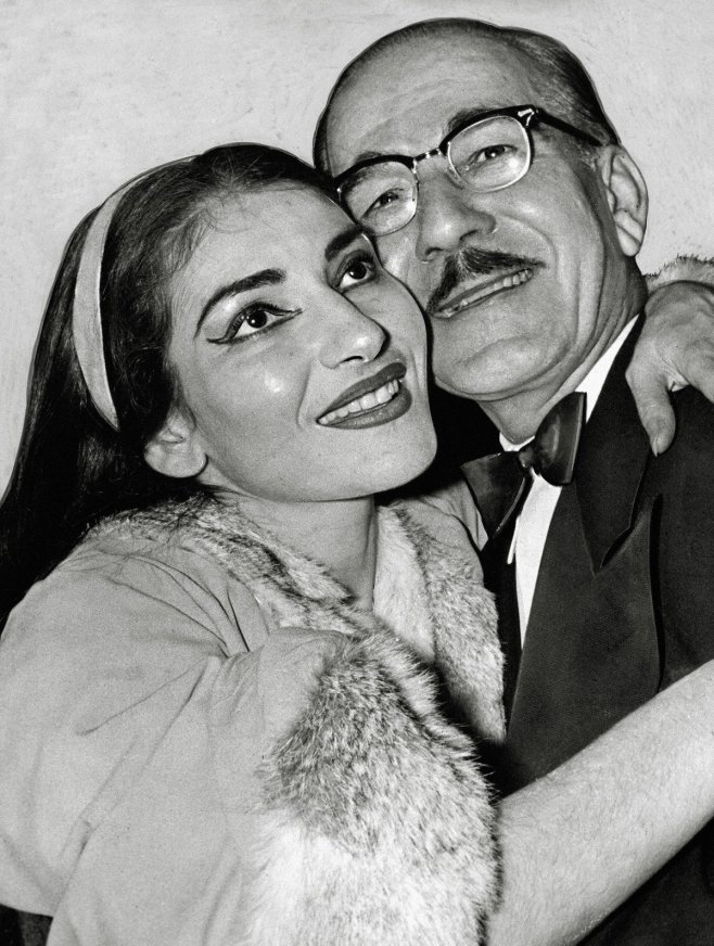 Maria Callas en 1958