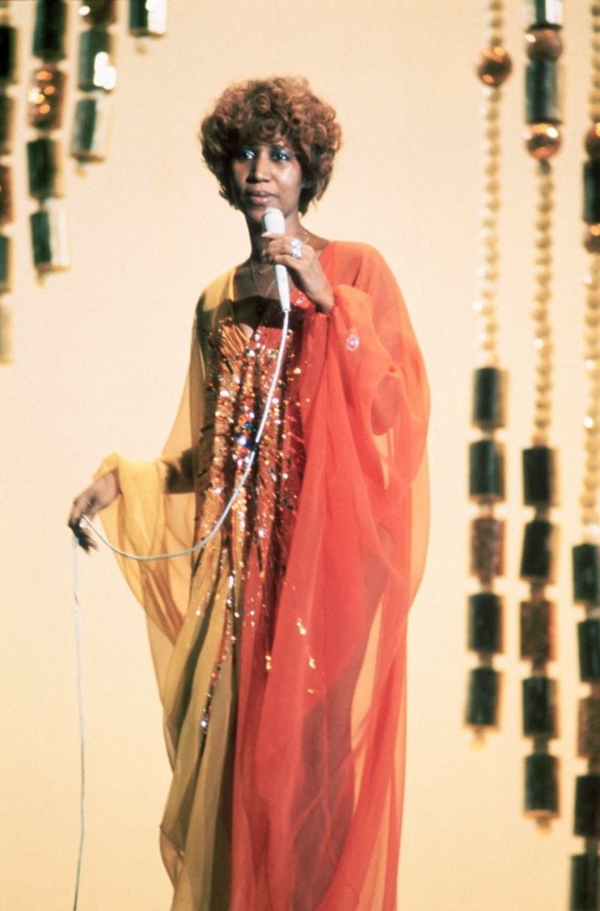 Aretha Franklin au milieu des années 1970