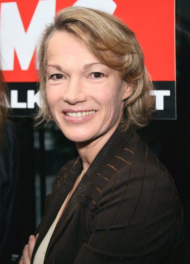 Brigitte Lahaie, figure de la radio sur RMC en 2005