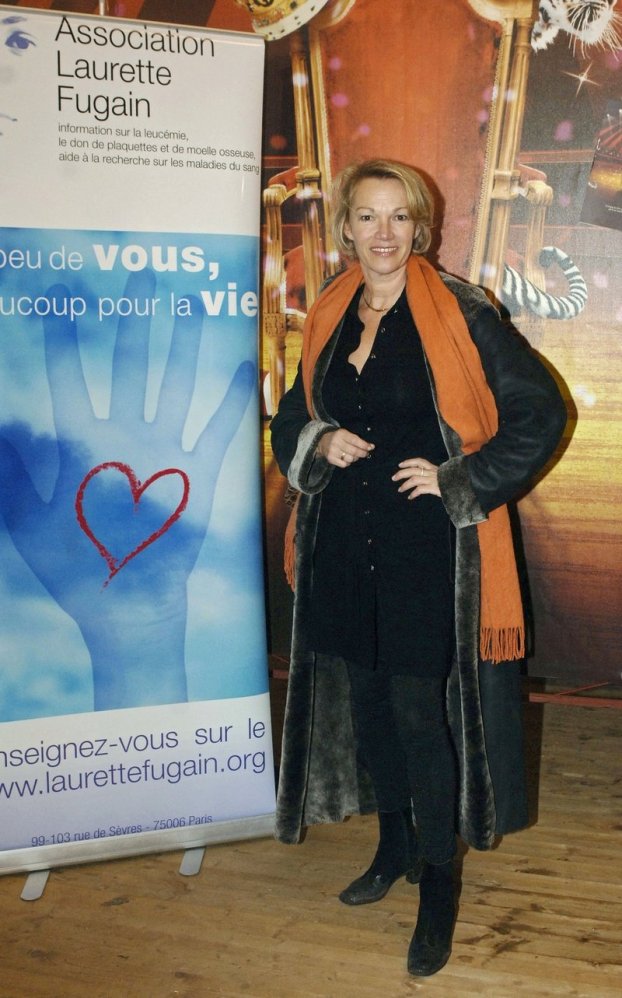 Brigitte Lahaie, invitée de l'association Laurette Fugain en 2006