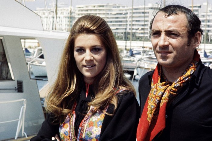 Claude Brasseur et Sheila en 1970