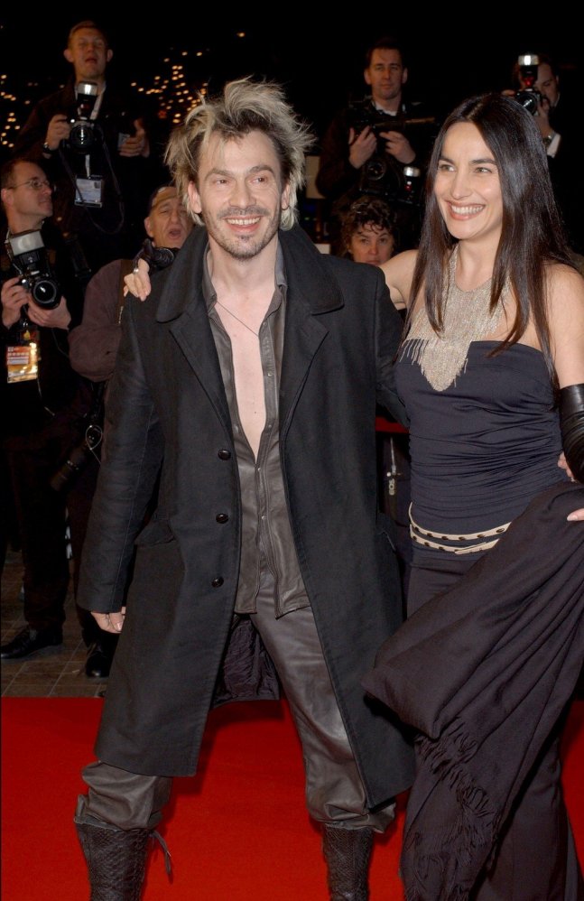 Florent Pagny et Azucena Caamaño en 2002