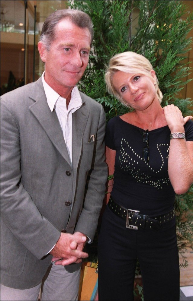 Sophie Davant et William Leymergie en 2001