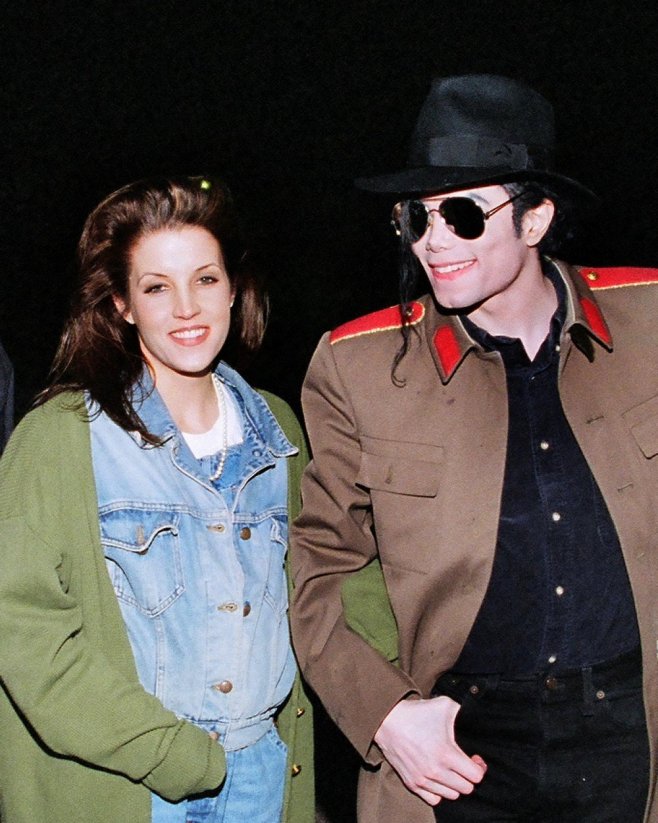 Lisa Marie Presley et Michael Jackson