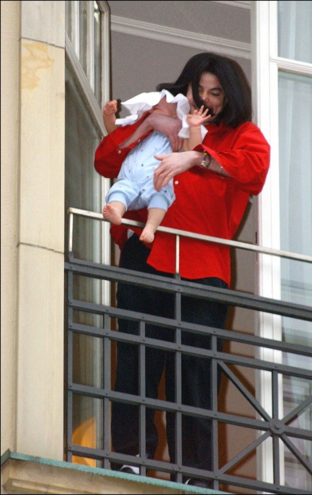 Michael Jackson et son fils Prince Michael II