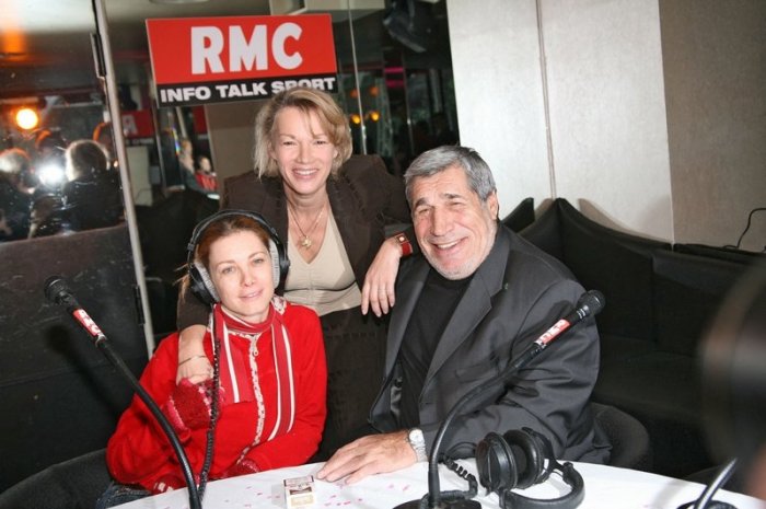 Mallaury Nataf à la radio en 2005