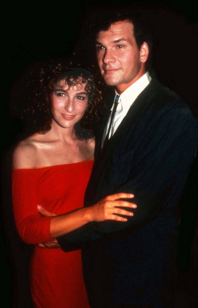 Jennifer Grey et Patrick Swayze en 1987