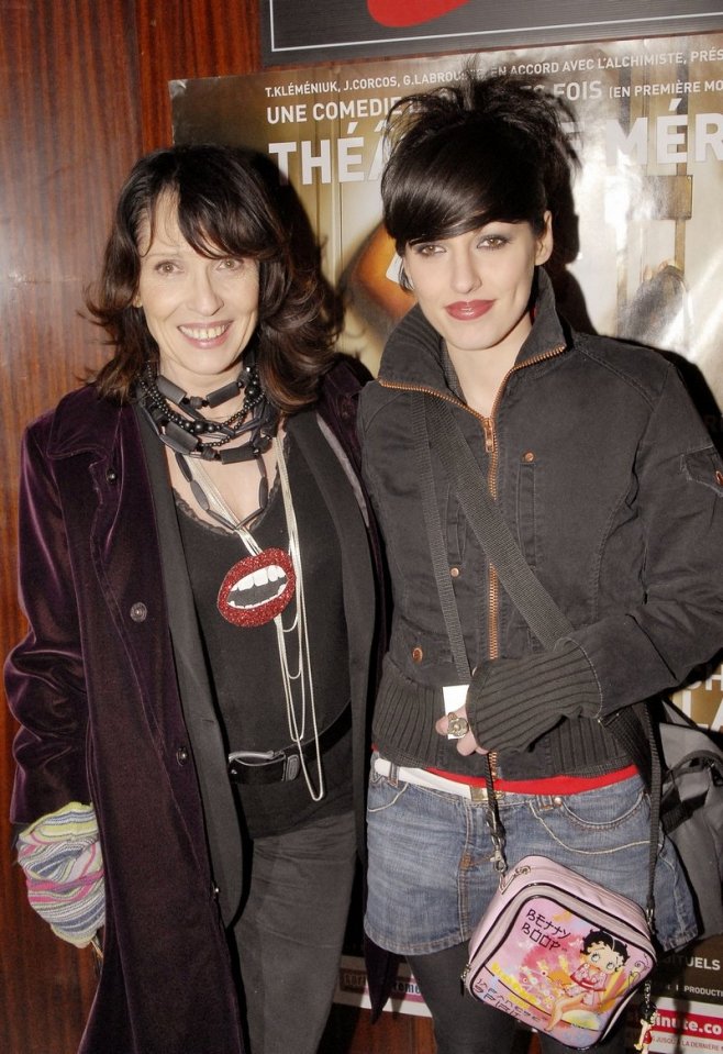 Jennifer Ayache et Chantal Lauby en février 2006