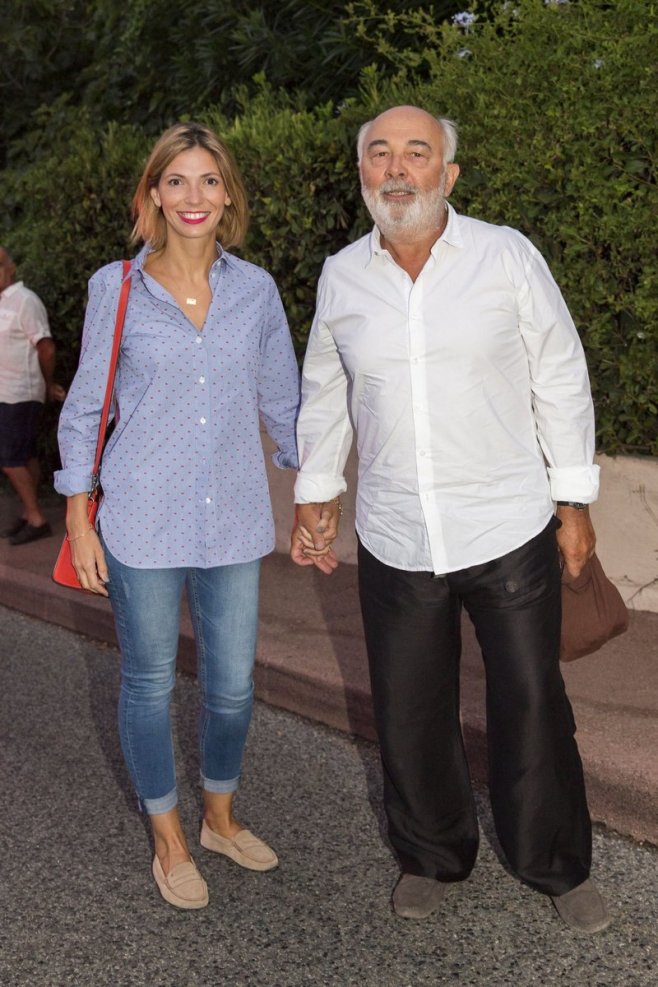 Patricia Campi et Gérard Jugnot en 2015