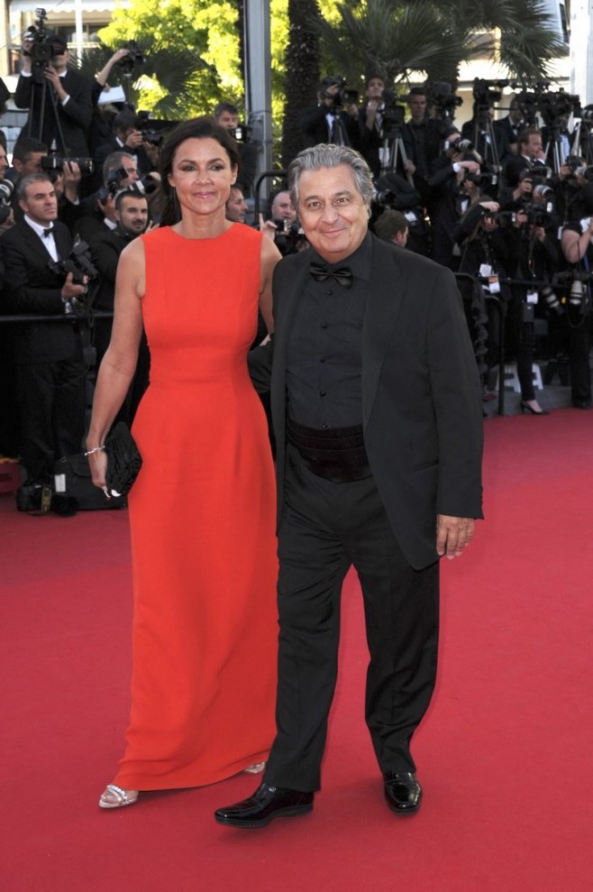 Isabelle de Araujo et Christian Clavier à Cannes