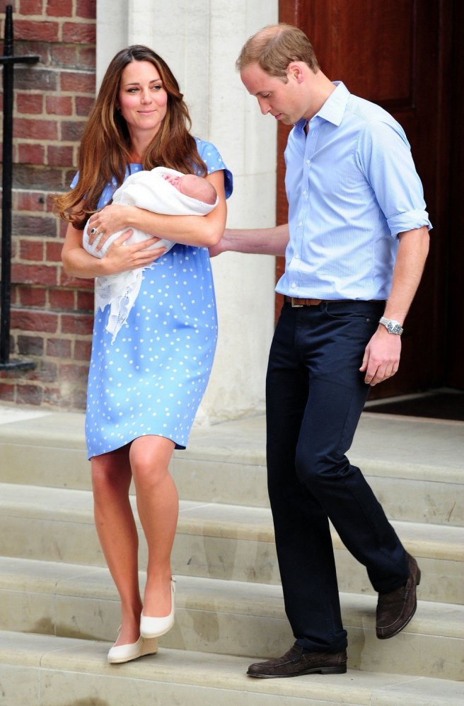 Kate Middleton et le prince William en 2013