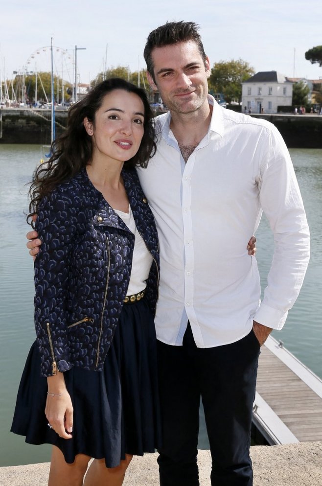 Isabelle Vitari en compagnie de Gil Alma à La Rochelle en 2014