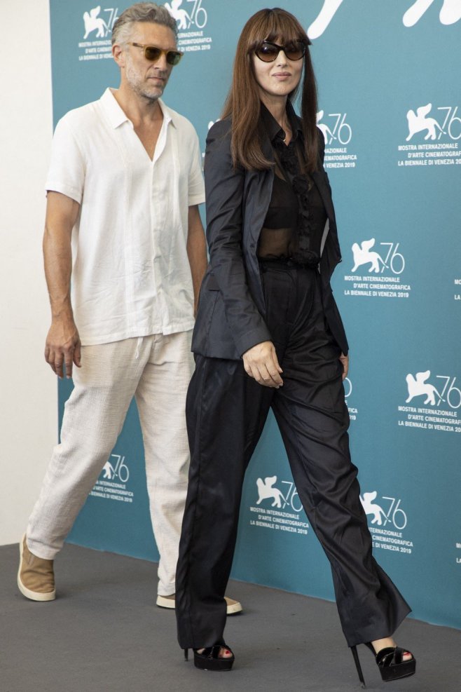Monica Bellucci et Vincent Cassel en 2019