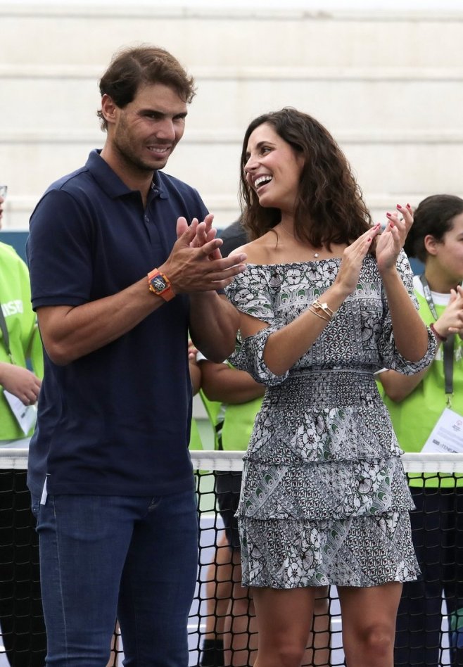 Rafael Nadal et Xisca Perello en 2018