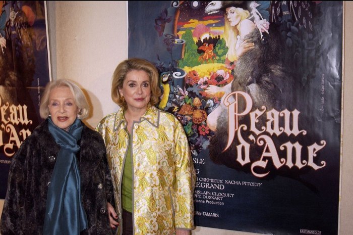 Catherine Deneuve et Micheline Presle en 2003