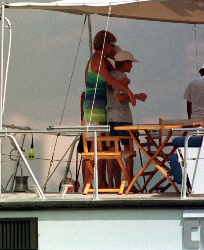 Lady Diana et son fils
