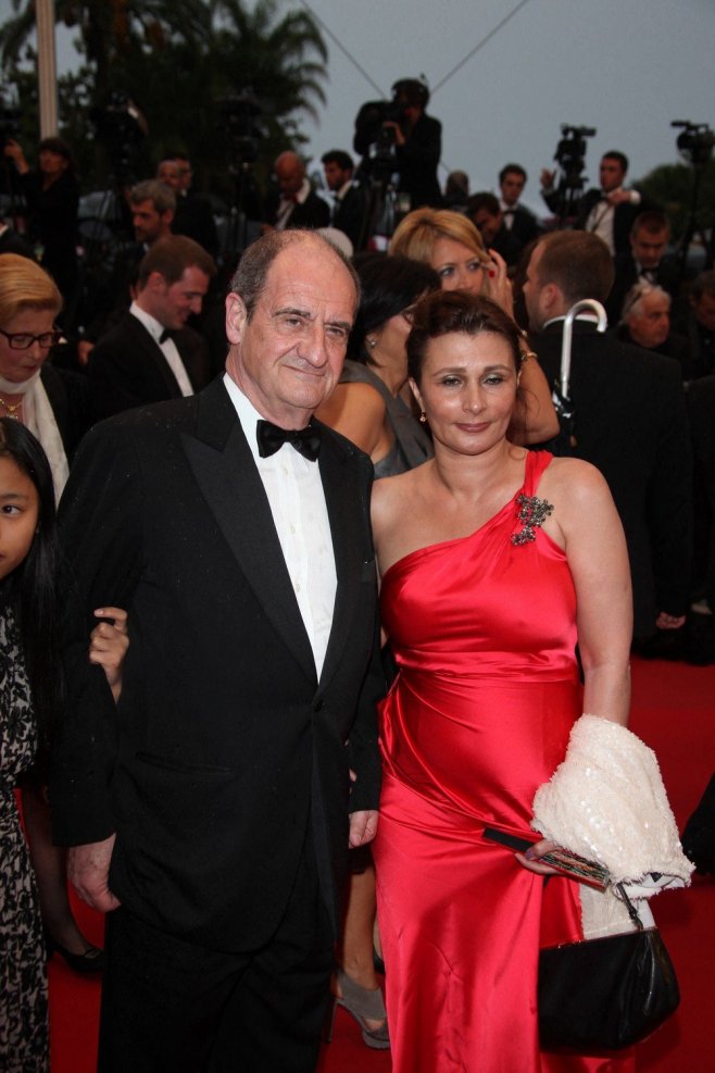 Pierre Lescure et sa femme en 2012