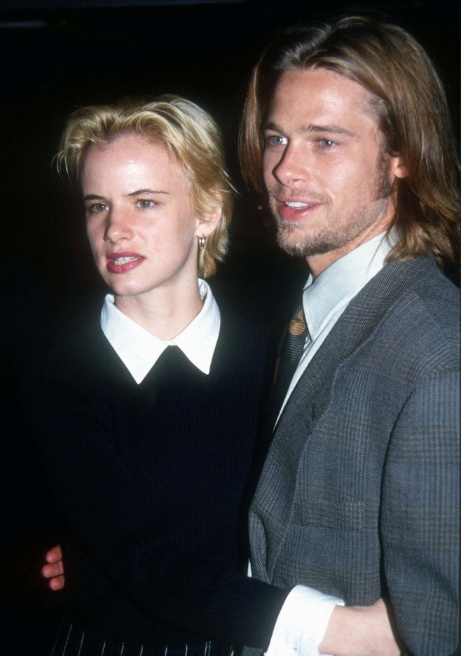 Juliette Lewis et Brad Pitt en 1992
