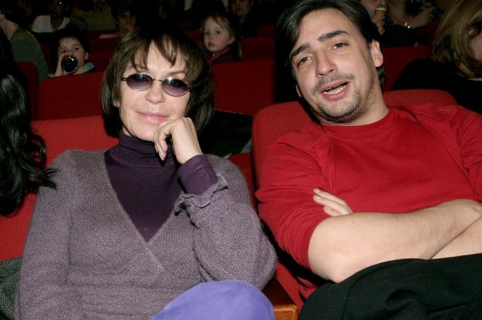 Frédéric Martin et sa mère en 2006