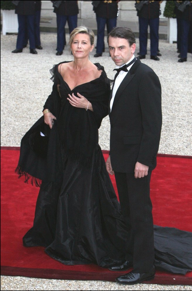 Claire Chazal et Philippe Torreton en 2004