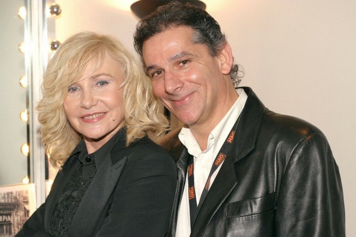 Michèle Torr et son ex-époux en 2005