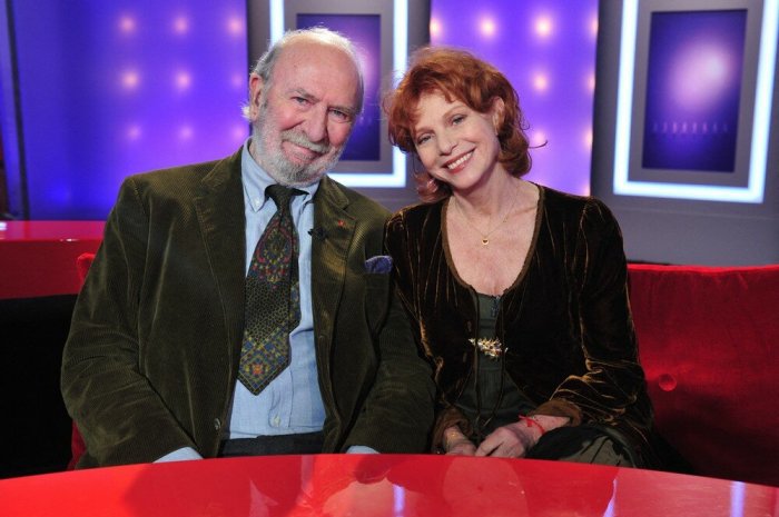 Jean-Pierre Marielle et son épouse en 2011