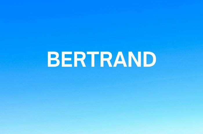 17) Le nom "BERTRAND"
