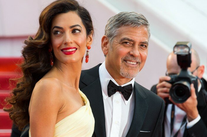 George Clooney et son épouse Amal