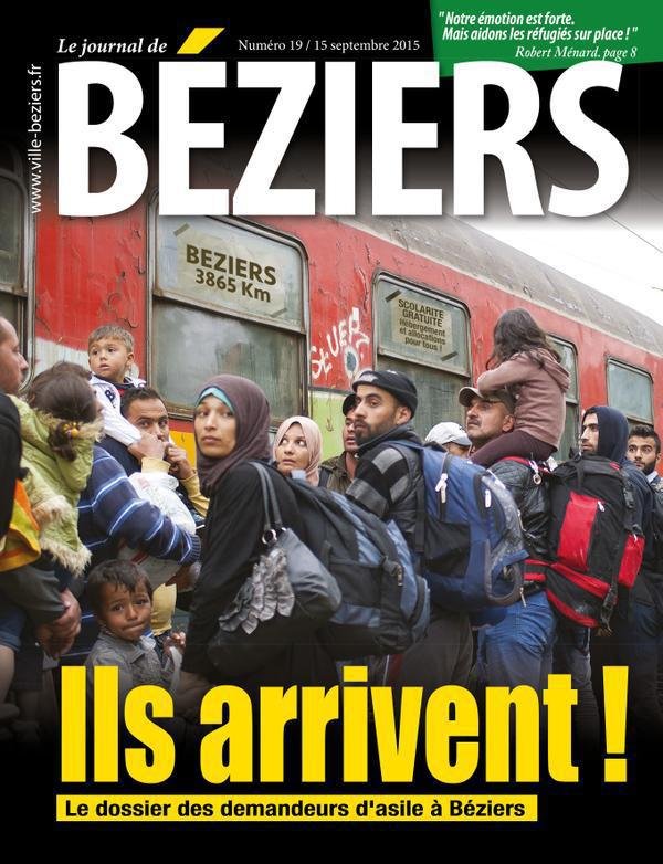 Crise des migrants : nouvelle polémique à Béziers autour d’un photomontage
