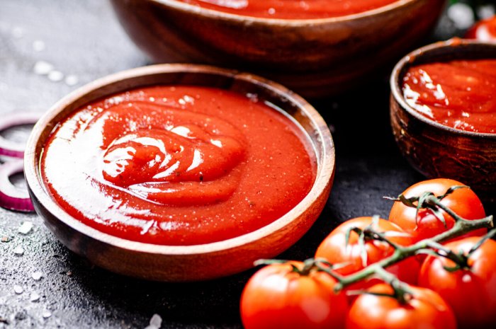 De la sauce tomate
