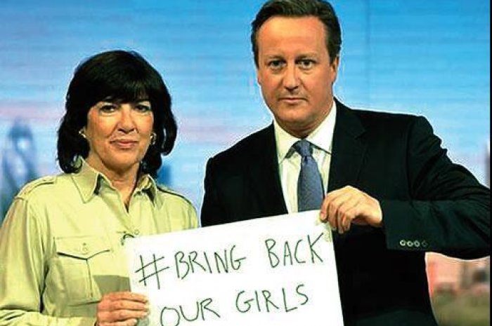Le Premier ministre britannique David Cameron a apporté son soutien aux jeunes victimes