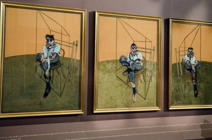 Trois études de Lucian Freud, tryptique, Francis Bacon, 142,4 millions de dollars chez Christie's à New York le 12 novembre 2013