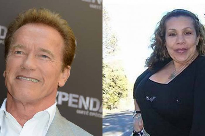 Arnold Schwarzenegger et Mildred Baena