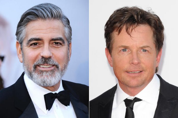 George Clooney et Michael J Fox